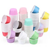 50 stücke Mittlere größe Zeitung Stil Cupcake Liner Backförmchen Für Hochzeit Party Tulpe Muffin Cupcake Papier Öldicht Kuchen Wrapper