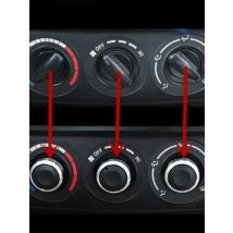 Car Conditioning Controller Modified Knob For Geely LC PANDA  3piece