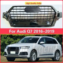 Für Audi Q7/Q7L 2016-2019 Auto Front Stoßstange Grille Center Panel Styling Oberen (Für SQ7 stil) auto Styling Zubehör
