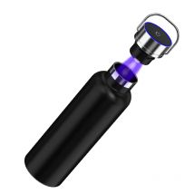 UV Sterilization Water Bottle 304 Stainless Steel Vacuum Flask Large Capacity Sport Bottle American Wide Mouth Insulated Thermos