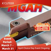 MGAH High-End Spring Steel MGAH320R MGAH325R End face Grooving Knife Large Range 24/400mm For MGGN/MGMN300 Carbide Insert Lathe