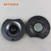 SOTAMIA 2 pezzi altoparlante audio tweeter da 3,5 pollici 8 Ohm 30W 25 core tweeter in pellicola di seta altoparlanti musicali Bluetooth fai da te per Sony