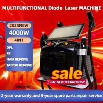 Wyprzedaż 11.11 Laser diodowy 4w1, laser pico, laser diodowy Ice Platinum, laser diodowy 4 długości fal, urządzenie ND:YAG do bezbolesnej depilacji