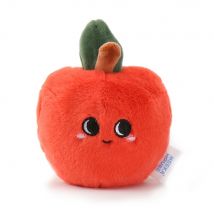 10cm Baby sensorische Erkenntnis Plüsch tier Simulation roten Apfel niedlichen Ausdruck Obstgarten Obst Serie Home Ornament kreative Obst Spielzeug