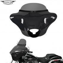 Batwing Verkleidung Rauch Dyna Windschutzscheiben-Zierhalterung für Harley Dyna Glide FXDC 2006–14 FXD Street Bob FXBB Low Rider S FXDLS