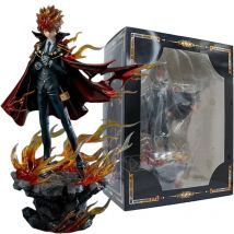 34cm wiedergeboren! Tsunayoshi Sawada Anime Figur Katekyou Hitman REBORN! Actionfigur Sawada Tsunayoshi Figur Modell Puppe Spielzeug Geschenk