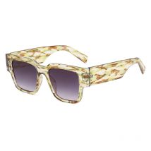 Overs ize quadratische Sonnenbrille neue Bonbon farben Design Brillen Frauen Retro Shades Mode UV400 Trend ing Sonnenbrille