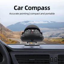 Neue Auto Dashboard Kompass Mini Ball Dash Dashboard Genaue Daten Auto Halterung Innen Zubehör Für Sea Marine Auto Boot Lkw