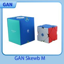 【 Judycube】 gan skewb magnetisch (verbessert uv beschichtet) magnetischer magischer geschwindigkeit würfel profession elles zappeln spielzeug gan skewb cubo magico