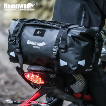 Rhinowalk Motorrad-Hecktasche, regendicht, trocken, Motor, Rücksitz, Gepäck, Rucksack, Gepäck, 20 l/40 l, Gepäck mit reflektierendem Luftventil