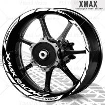 Adesivo riflettente per ruota moto Scooter Rim Stripe Decalcomanie per Yamaha XMAX 300 250 155 125 XMAX300 XMAX250 XMAX155 XMAX125