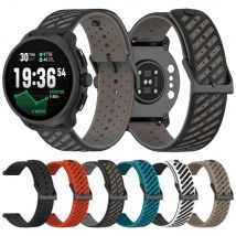 Dwukolorowy silikonowy pasek 22mm do Suunto RACE 2 S/Run/Ocean/Vertical, zamienny pasek do Suunto 5 9 Peak Pro, bransoletka na nadgarstek