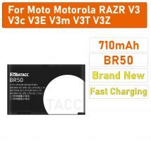 Neuer 3,7 V BR50 BR50 Ersatzakku für Moto Motorola RAZR V3 V3c V3E V3m V3T V3Z V3i V3IM PEBL U6 Prolife 300 500 + Geschenk