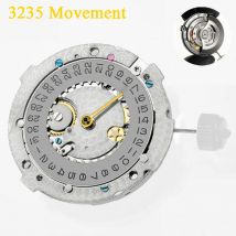 Für 3235 mechanisches Uhrwerk, graviertes automatisches mechanisches Uhrwerk, blaues Unruh, 41 mm SUB/DJ-Uhrwerk, VS NOOB Factory 72 Stunden