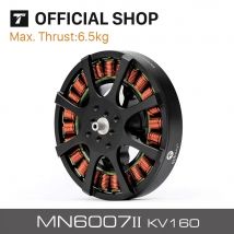 T-MOTOR MN6007II KV160 KV320 MN6007 II bürstenlosen motor max schub 6,4 kg lange flug zeit effiziente drone spiel 21-22 ''prop