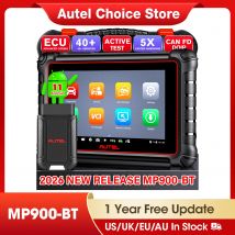 Autel MaxiPRO MP900-BT OBD2-Scanner, ECU-Codierung, bidirektionales Scan-Tool, VIN/Lizenz-Scan 40 + Service, aktualisiert von MP808BT Pro/MP900