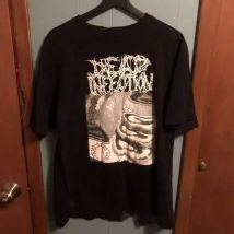 Nuova popolare maglietta in cotone nero Dead Infection Full Size S 5XL