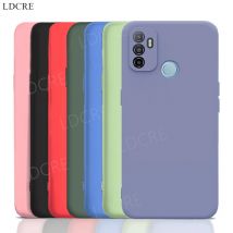 For OPPO A53 Case for OPPO A78 Case liquid Silicone Soft Rubber Phone Protective Case OPPO A53 A74 Cover