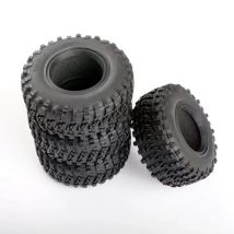 4PCS 115MM 2.2 Rubber Big Tires Wheel Tyres for 1/10 Scale RC Crawler Car Axial Wraith SCX10 Capra Traxxas TRX4 TRX6 D90