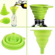 1pc Mini Gel di Silicone Pieghevole Pieghevole Stile Imbuto Tramoggia Utensile da Cucina (Colore: Casuale)