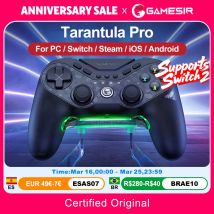 GameSir Tarantula Pro Gamepad PC per Nintendo Switch 2 Switch Android iOS TMR Hall stick NFC 6 assi Giroscopio 9 Pulsante programmabile