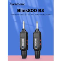 Saramonic Blink800 B3 5.8GHz Digital Wireless Microphone System for Guitars Audio Mixers Instruments Amplifiers Streaming