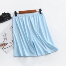 Eis Seide Sommer Große Größe männer Shorts Modal Casual Schlaf Hosen Dünnen Kühlen Lose Shorts Nachtwäsche Herren Schlaf Bottoms homewear