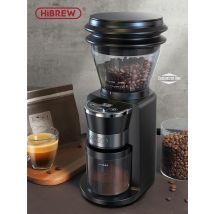 HiBREW Automatische elektrische Kaffeemühle mit Gratmühle und 31 Gängen für Espresso, amerikanischer Kaffee, zum Übergießen von visuellen Bohnen, Aufbewahrung G3
