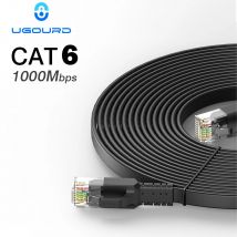 Cavo Ethernet CAT 6 Cavo Lan piatto rotondo Cat6 RJ45 Gigabit 1000Mbps UTP RJ45 Cavo patch di rete 1m 5m 20m 30m per router modem