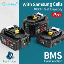 Batteria Waitley Pro per batterie ricaricabili per utensili elettrici Makita 18V con celle Samsung/accessori di ricambio BL1860.