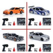 SALE 4WD RTR 1/43 RC Speed Car Napęd na cztery koła Sterowanie radiowe 2.4g Mini Racing Drifting Car Toys Szybki model prezent dla chłopców