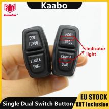 Pulsante multifunzione a doppio interruttore singolo originale ECO TURBO per Scooter Kaabo Mantis 8/10 Wolf King GT Pro con indicatore luminoso