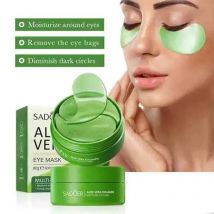 60 pz Aloe Vera collagene maschera per gli occhi Anti occhiaie borse per gli occhi idratante Anti-rughe bende per gli occhi occhi prodotti per la cura della pelle degli occhi