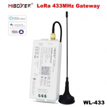 Miboxer WL-433 dc5v lora wifi 433mhz gateway dmx512 (1990) smartphone app sprach steuerung für miboxer 433mhz serie produkte