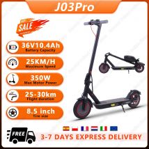 FREEBOY J03Pro Scooter elettrico 350W, batteria 36V10.4Ah, borsa portaoggetti, scooter elettrico facile e facile da trasportare, pneumatico resistente all'usura da 8,5"