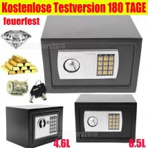 DayPlus Digital Safe Househol Cassetta di sicurezza in acciaio Valuta Cassetta di sicurezza con