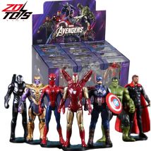ZD Originale Avengers Iron Man Spider Man VERDE GOBLIN VENOM 2099 Thor Capitan America Thanos Hulk War Machine Action Figures Toy
