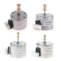 EG530SD-3F DC5-12V 3-Speed 33/45/78 RPM Adjustable Metal Turntables Motor Copper Sleeve Motor for Turntable RecordPlayer