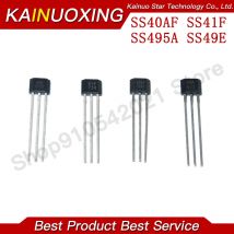 10pcs SS40AF SS41F SS495A SS49E 40AF 41F 495A 49E SS495A1 Ehigh sensitivity Hall sensor SS40 SS41 SS495 SS49