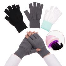 Nail Art Handschuh UV-Schutz Handschuh Anti UV Strahlenschutz Handschuhe Schutz für Nail Art Gel UV LED Lampe auch