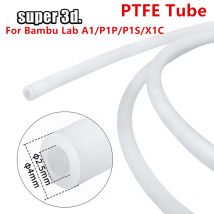 Bambu Lab PTFE-Schlauch ID 2,5 mm AD 4 mm P1P AMS A1 Mini-3D-Drucker Teflonto-Rohr 1,75 mm Bambulab Ptfe Tube Bambulabs P1S/X1 AMS LITE