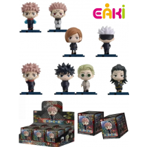 【in stock 】Eaki Zsmh-M101 Officially Licensed Jujutsu Kaisen Step Walk Stride Series - PVC/ABS Blind Box Anime Figurines