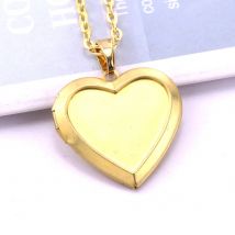 High Quality Family Photo Locket Pendant Amulet Necklace Retro Women's Nostalgic Jewelry Gift Wholesale Pet Memorial Necklace