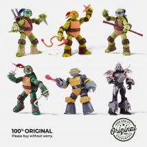 Original Authentic TMNT Ninja Turtles 2012 Animated Movable Model Reissue Leonardo Raphael Michelangelo Donatello Action Figure