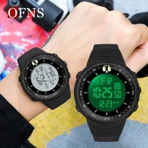 Ofns Top Herren elektronische Uhren Outdoor Sport Militär Digitaluhr 50m wasserdichte Armbanduhr für Herren Uhr Relogio Masculino