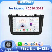 OSSURET autoradio Android per Mazda 3 2010 - 2013 Carplay Car Stereo GPS Auto Multimedia Player 2din Audio Screen USB Wifi