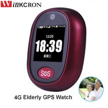 2025 Elder 4G Smart Watch V45 Touch GPS Tracker WIFI SOS GPS Tracking Ciondolo GPS Tracker Sveglia Parlante Orologio IP 67 Impermeabile