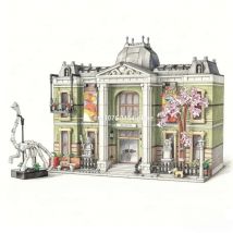 2025 New Natural History Museum compatible with 10326 set architectural street view building block toy children's gift