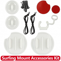 Surf Mounts Ski Snorkeling Surfing Mount Holder For GoPro Hero 13 12 11 10 9 8 SJCAM Insta360 DJI Osmo Action Camera Accessories
