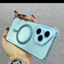 Per Honor400Lite Custodia Airbag Custodia di ricarica wireless magnetica antiurto per Honor 400 300 200 100 90 80 70 60 Pro Cover trasparente